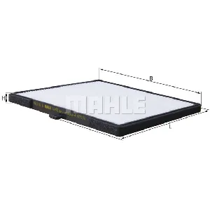 Filter, vazduh unutrašnjeg prostora KNECHT LA471 IC-B4ABB7