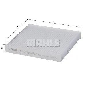 Filter, vazduh unutrašnjeg prostora KNECHT LA531 IC-BA7C1E