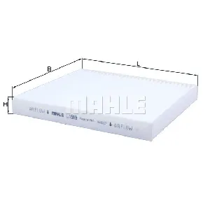 Filter, vazduh unutrašnjeg prostora KNECHT LA569 IC-BB8FD5