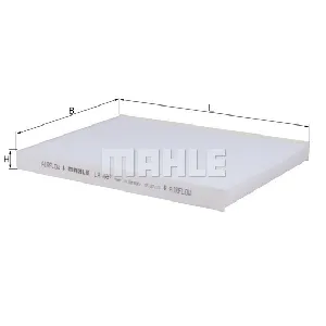 Filter, vazduh unutrašnjeg prostora KNECHT LA587 IC-D05193