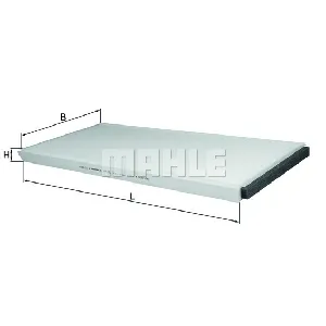 Filter, vazduh unutrašnjeg prostora KNECHT LA62 IC-D05192