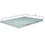 Filter, vazduh unutrašnjeg prostora KNECHT LA64 IC-D60B58