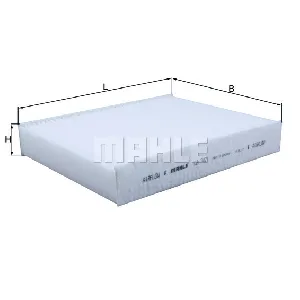 Filter, vazduh unutrašnjeg prostora KNECHT LA742 IC-C39259