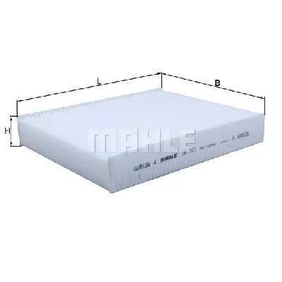 Filter, vazduh unutrašnjeg prostora KNECHT LA742 IC-C39259