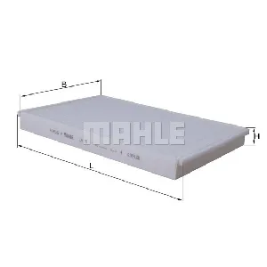 Filter, vazduh unutrašnjeg prostora KNECHT LA75 IC-349343