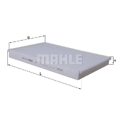 Filter, vazduh unutrašnjeg prostora KNECHT LA75 IC-349343