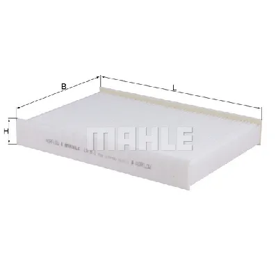 Filter, vazduh unutrašnjeg prostora KNECHT LA811 IC-C62EA3