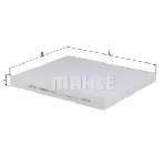 Filter, vazduh unutrašnjeg prostora KNECHT LA813 IC-C68E08