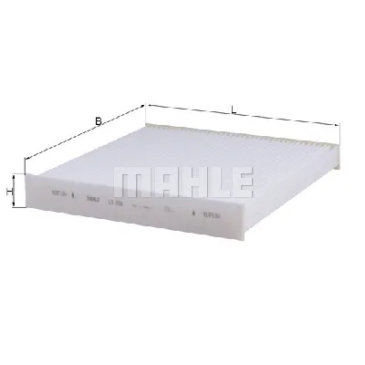 Filter, vazduh unutrašnjeg prostora KNECHT LA859 IC-D20510