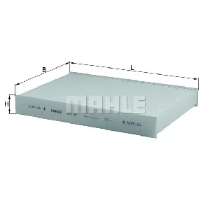 Filter, vazduh unutrašnjeg prostora KNECHT LA87 IC-373870
