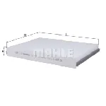 Filter, vazduh unutrašnjeg prostora KNECHT LA877 IC-C6D04F