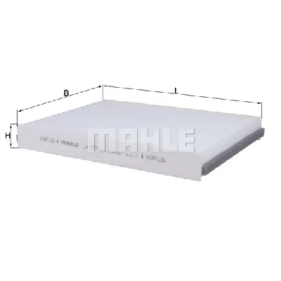 Filter, vazduh unutrašnjeg prostora KNECHT LA877 IC-C6D04F