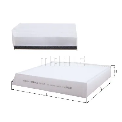 Filter, vazduh unutrašnjeg prostora KNECHT LA879 IC-G10BHJ