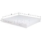 Filter, vazduh unutrašnjeg prostora KNECHT LA888 IC-D47AC3