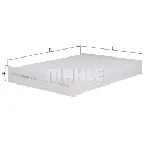 Filter, vazduh unutrašnjeg prostora KNECHT LA891 IC-D247E7