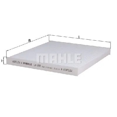 Filter, vazduh unutrašnjeg prostora KNECHT LA898 IC-D20511