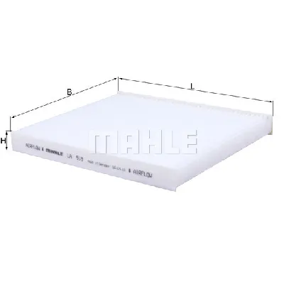 Filter, vazduh unutrašnjeg prostora KNECHT LA918 IC-D63636