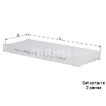 Filter, vazduh unutrašnjeg prostora KNECHT LA921/S IC-D63637