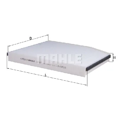 Filter, vazduh unutrašnjeg prostora KNECHT LA947 IC-D6363B