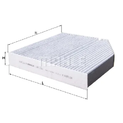 Filter, vazduh unutrašnjeg prostora KNECHT LAK1161 IC-E6F9D7
