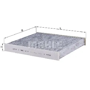 Filter, vazduh unutrašnjeg prostora KNECHT LAK120 IC-A625F0