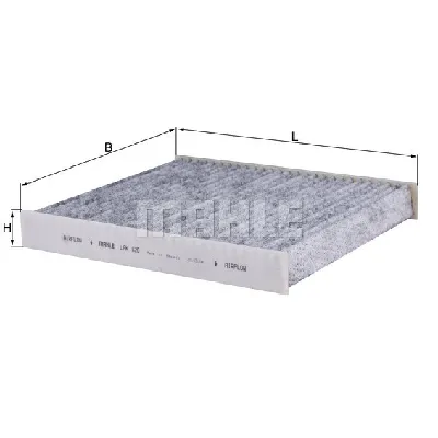 Filter, vazduh unutrašnjeg prostora KNECHT LAK120 IC-A625F0