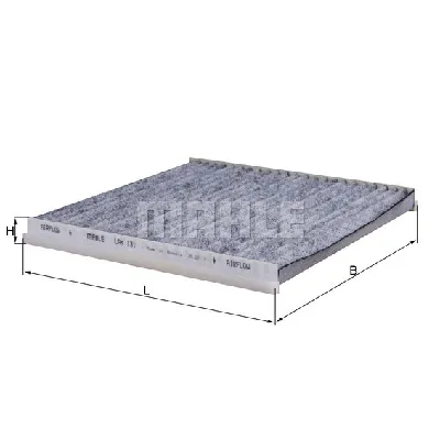 Filter, vazduh unutrašnjeg prostora KNECHT LAK131 IC-A11CAB