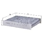 Filter, vazduh unutrašnjeg prostora KNECHT LAK141 IC-A11CB9