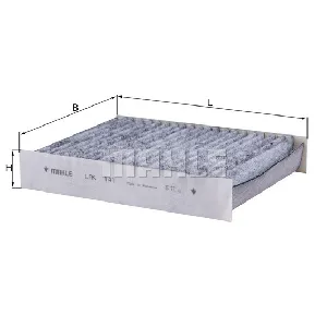 Filter, vazduh unutrašnjeg prostora KNECHT LAK141 IC-A11CB9