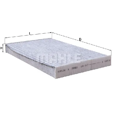 Filter, vazduh unutrašnjeg prostora KNECHT LAK1517 IC-G0QIEB