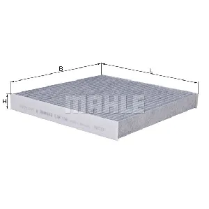 Filter, vazduh unutrašnjeg prostora KNECHT LAK158 IC-9B1427