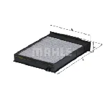 Filter, vazduh unutrašnjeg prostora KNECHT LAK175 IC-B078C8