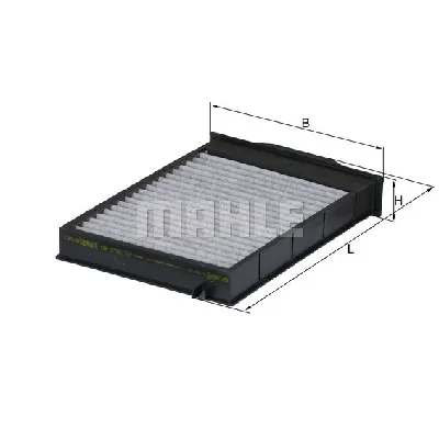 Filter, vazduh unutrašnjeg prostora KNECHT LAK175 IC-B078C8