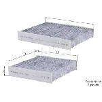 Filter, vazduh unutrašnjeg prostora KNECHT LAK191/S IC-A7DBE3