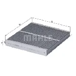 Filter, vazduh unutrašnjeg prostora KNECHT LAK234 IC-9E089E