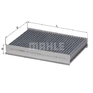 Filter, vazduh unutrašnjeg prostora KNECHT LAK249 IC-B4DBE9