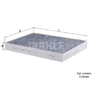 Filter, vazduh unutrašnjeg prostora KNECHT LAK292/S IC-A78665