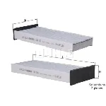 Filter, vazduh unutrašnjeg prostora KNECHT LAK296/S IC-D6363C