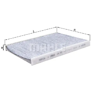 Filter, vazduh unutrašnjeg prostora KNECHT LAK463 IC-B9B51F