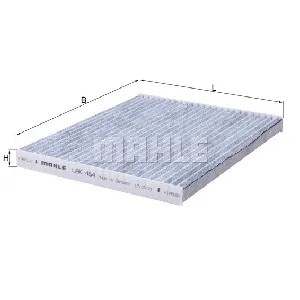 Filter, vazduh unutrašnjeg prostora KNECHT LAK464 IC-G0X9ZH