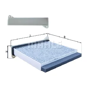 Filter, vazduh unutrašnjeg prostora KNECHT LAK485 IC-B4E166