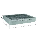 Filter, vazduh unutrašnjeg prostora KNECHT LAK54 IC-344534