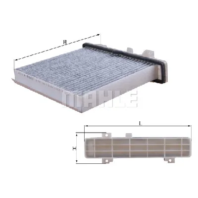 Filter, vazduh unutrašnjeg prostora KNECHT LAK589 IC-B8FD7E