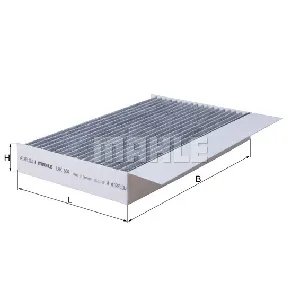 Filter, vazduh unutrašnjeg prostora KNECHT LAK684 IC-C68E0C