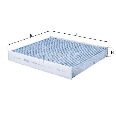 Filter, vazduh unutrašnjeg prostora KNECHT LAK809 IC-C3EDF1