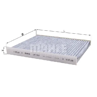 Filter, vazduh unutrašnjeg prostora KNECHT LAK813 IC-E33E1B