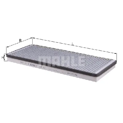 Filter, vazduh unutrašnjeg prostora KNECHT LAK83 IC-A77808