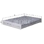 Filter, vazduh unutrašnjeg prostora KNECHT LAK891 IC-D20514