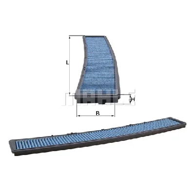 Filter, vazduh unutrašnjeg prostora KNECHT LAO102 IC-E2AD37