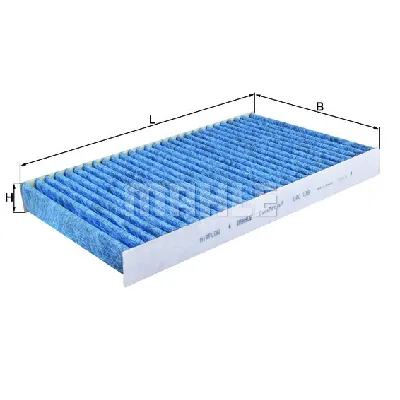 Filter, vazduh unutrašnjeg prostora KNECHT LAO138 IC-E2C4A6